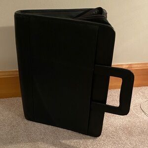 Black Leather Briefcase